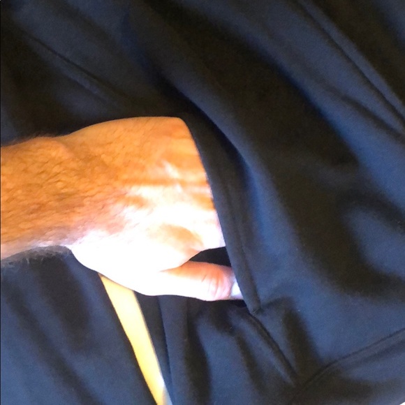 Black cotton zip up! - Picture 3 of 4